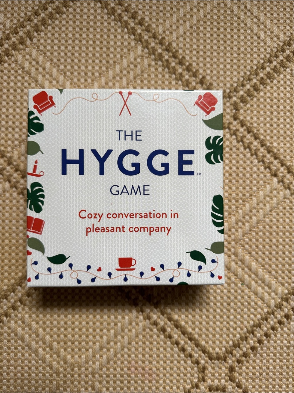 The Hygge Game - Cozy Conversation Card Game NEW, never played